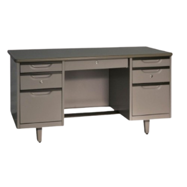 โต๊ะทำงานเหล็ก GDE3060 5 ฟุต ยี่ห้อ GOODWIN